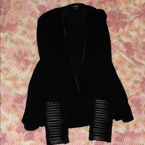 Black cardigan